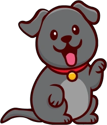 Cachorro atendido pelo Refúgio Aurora Canina